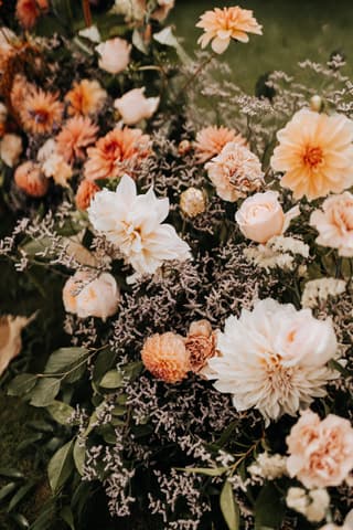 Image 11 of the wedding flowers for Secret Garden's wedding at 