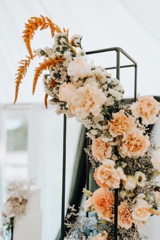 Image 18 of the wedding flowers for Secret Garden's wedding at 