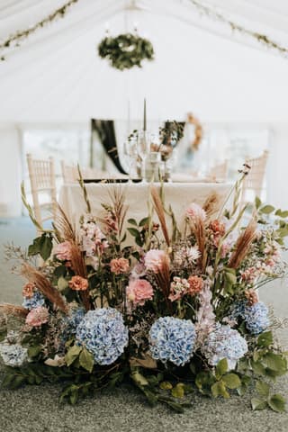Image 21 of the wedding flowers for Secret Garden's wedding at 